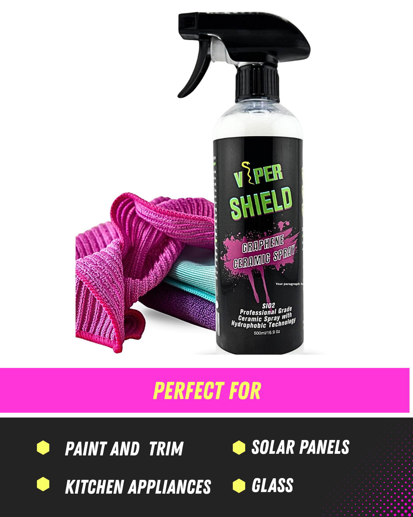 Pro Grade Graphene Ceramic Spray